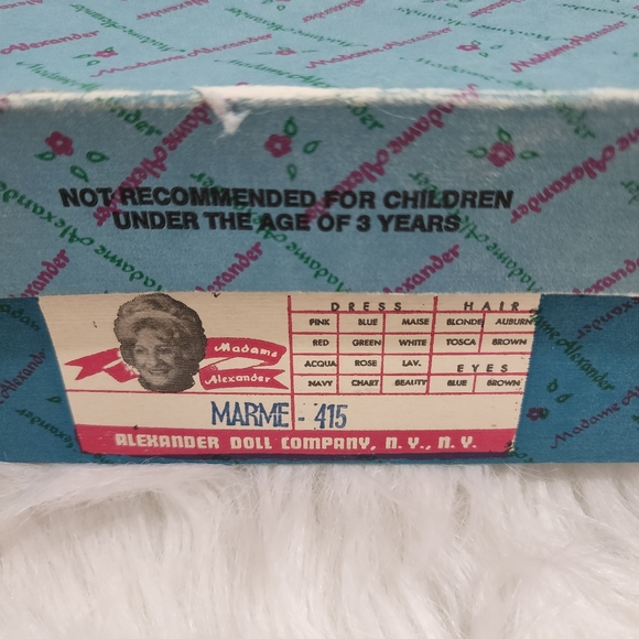 Madame Alexander Marme #415 Little Women Series Vintage Doll with Box - Picture 11 of 11